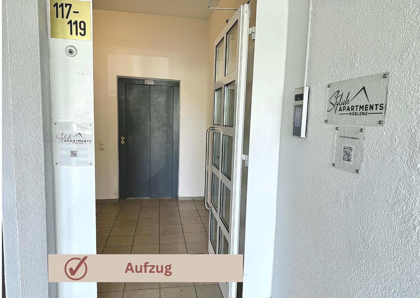 African-Style Apartment - Stadtnah, Parkplatz, E-Ladestation Fuer Auto & Fahrraeder, Gitterbox Fuer Fahrraeder, Fitnessstudio Coblence Extérieur photo